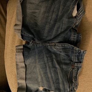 Jean shorts